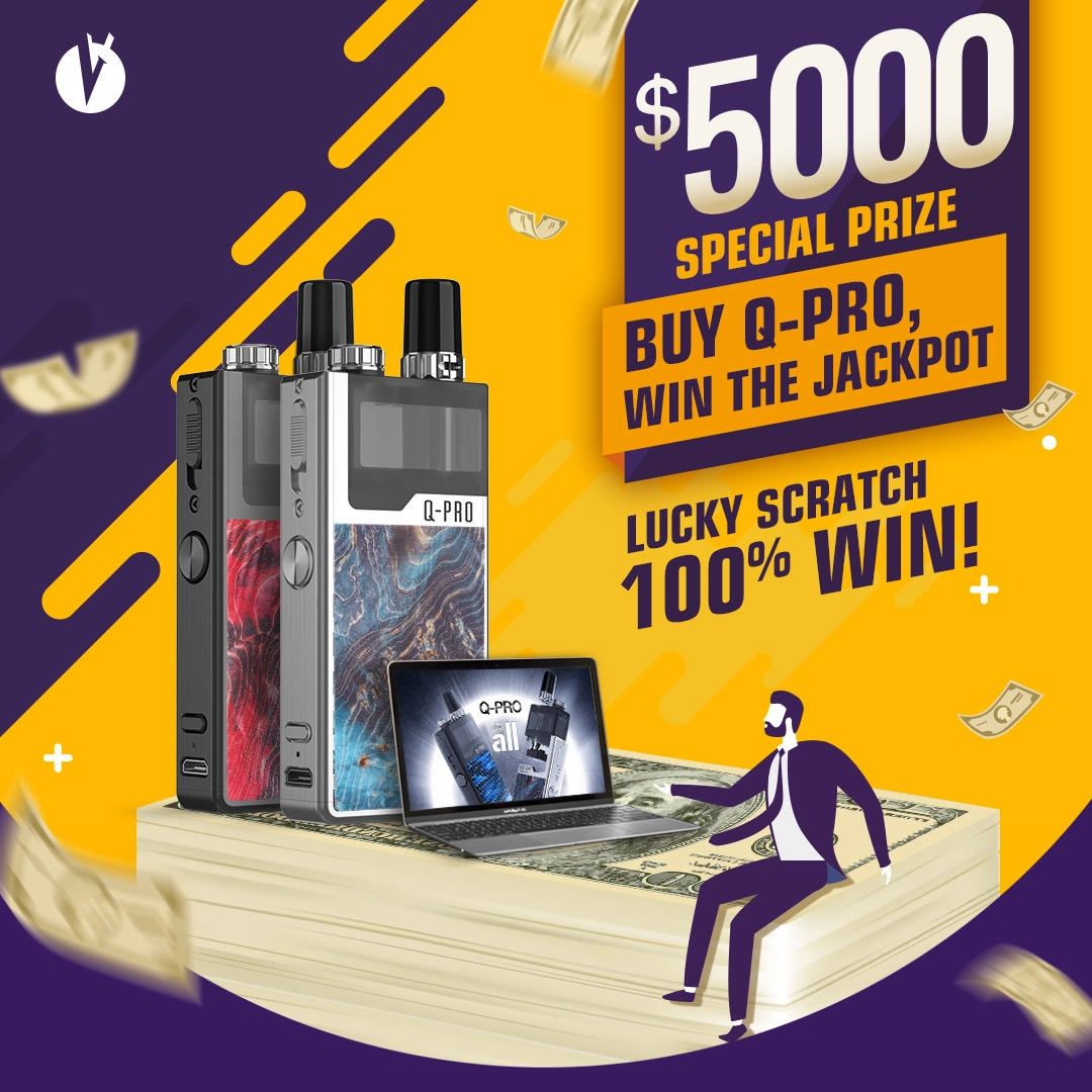 LOST VAPE QPRO LUCKY SCRATCH Lost Vape